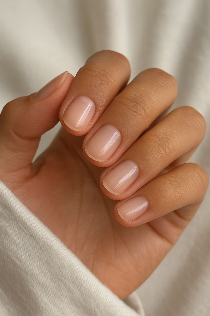 Manucure japonaise Diamelle - rendu naturel et brillant