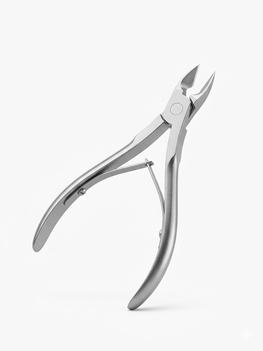 Pince à Cuticules Professionnelle en Acier Inoxydable — Coupe Cuticules de Précision